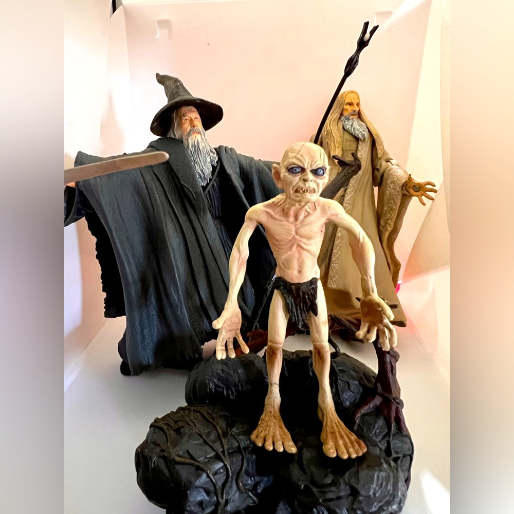 Gandalf, Gandalf The Grey, and Gollum